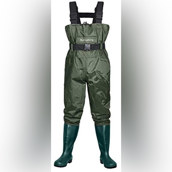 DARK LIGHTNING Other - NWOT DARK LIGHTNING Fishing Waders for Men and Women with Boots